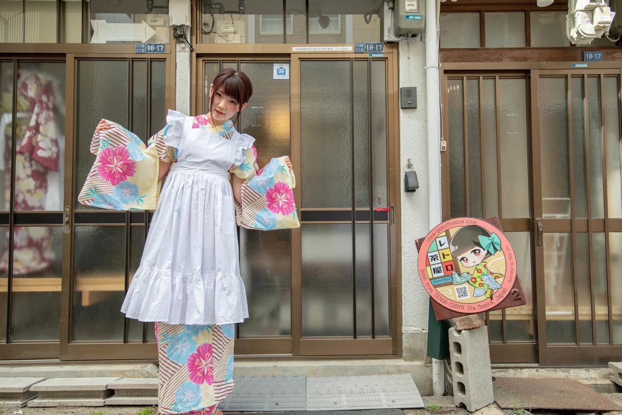 Retrochaya2 Villa Osaka Buitenkant foto